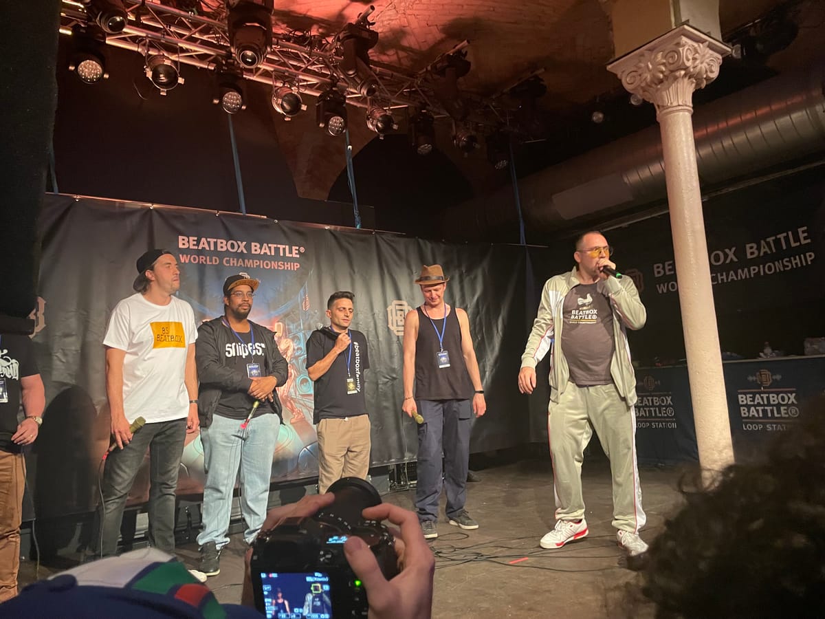 The Beatbox Battle World Champs are dead. The Beatbox Battle World Champs have arrived