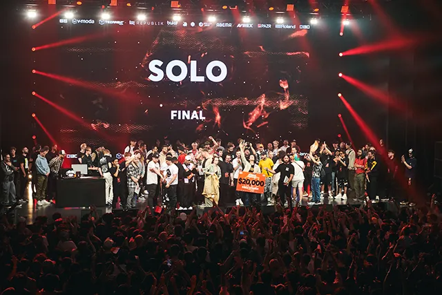 Grand Beatbox Battle award ceremony in Japan (Credit: Swissbeatbox)